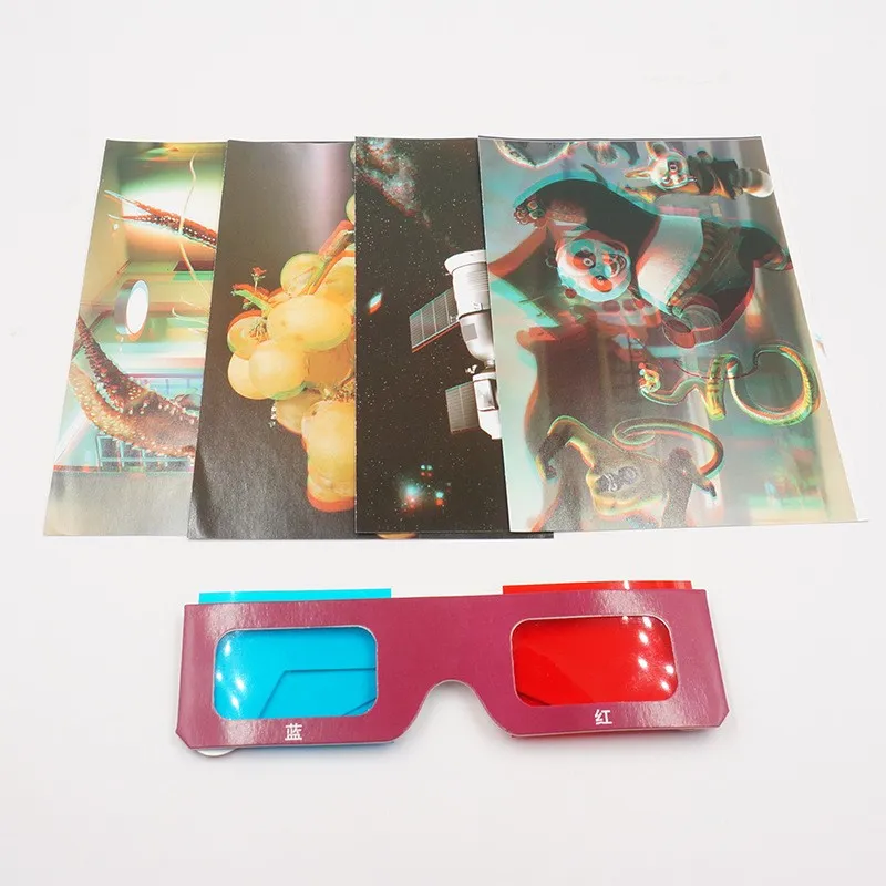 Paper Frame 3D Glasses high quality