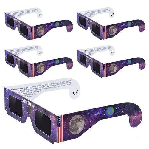 Paper Solar Eclipse Glasses high quality