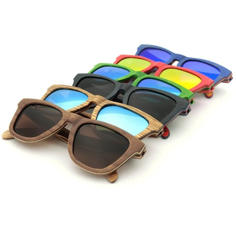 Skateboard Wood Sunglasses suppliers