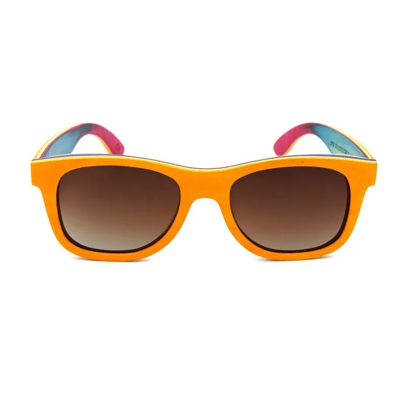 Skateboard Wood Sunglasses factory
