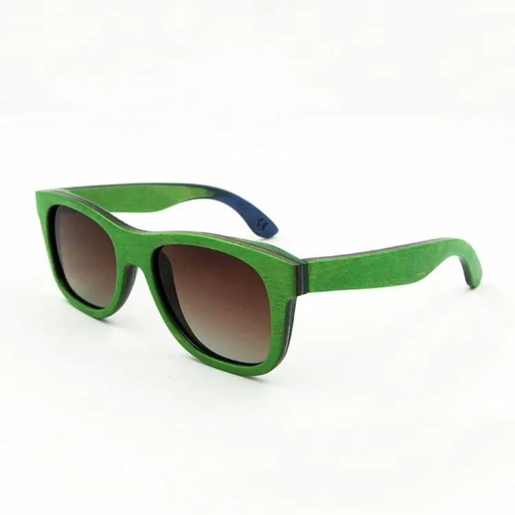 Skateboard Wood Sunglasses factory