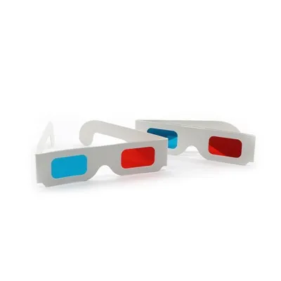Paper Frame 3D Glasses