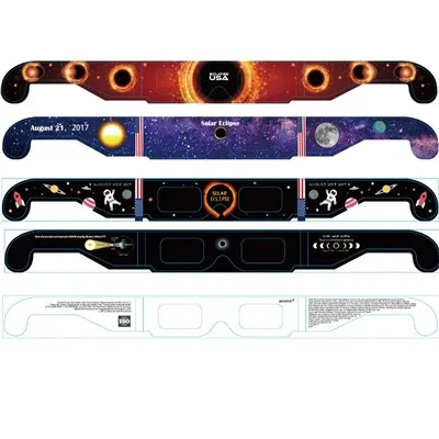 Paper Solar Eclipse Glasses