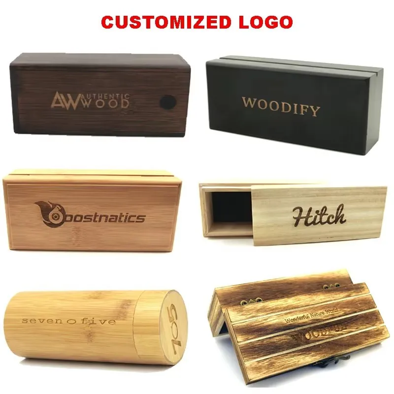 Wood Bamboo Sunglasses Box factory